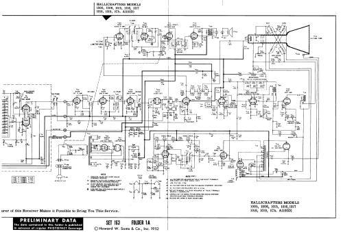 1015 Ch= A1100D; Hallicrafters, The; (ID = 3034680) Television