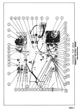 1025 Ch= C1000D; Hallicrafters, The; (ID = 3066076) Television