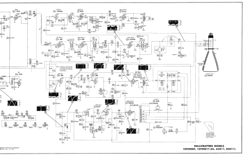 10TS900B, M, T Ch= A2011; Hallicrafters, The; (ID = 2485763) Television