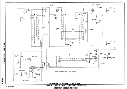 10TS900B, M, T Ch= A2011; Hallicrafters, The; (ID = 2485764) Television