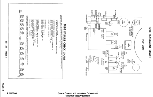 10TS900B, M, T Ch= A2011; Hallicrafters, The; (ID = 2485767) Television