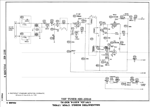 1790U Ch= B2014; Hallicrafters, The; (ID = 788661) Television