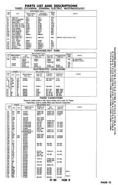 17K110B Ch= C1300D; Hallicrafters, The; (ID = 2718462) Television