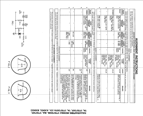 17TS700M Ch= A2003D; Hallicrafters, The; (ID = 2331697) Television