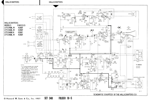 17TS740B, M Ch= A2007; Hallicrafters, The; (ID = 1857870) Television