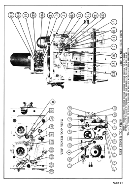 21K140B Ch= E1300D; Hallicrafters, The; (ID = 2718921) Televisore