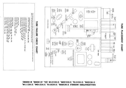 21K200B Ch= B1400D; Hallicrafters, The; (ID = 2293390) Televisore