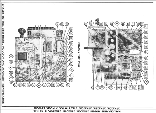 21K210M Ch= B1400D; Hallicrafters, The; (ID = 2293417) Television