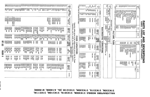 21K211M Ch= A1400D; Hallicrafters, The; (ID = 2293034) Television