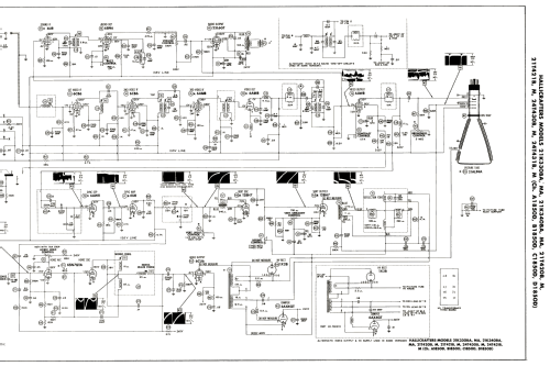 21K340BA Ch= A1850D; Hallicrafters, The; (ID = 2730939) Televisore