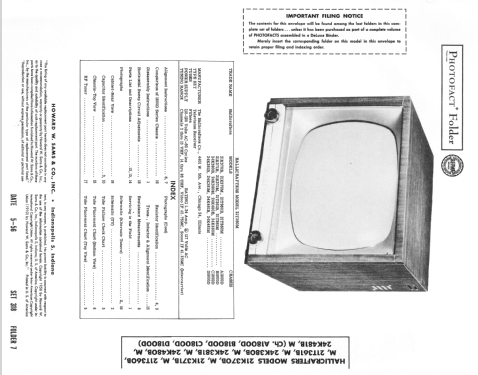 21K370M Ch= A1800D-Run1,1a; Hallicrafters, The; (ID = 2231944) Fernseh-E