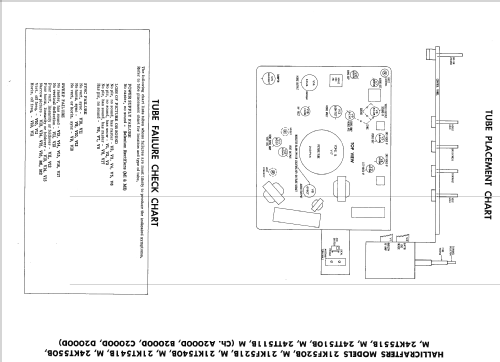 21KF521B Ch= B2000D; Hallicrafters, The; (ID = 2274396) Television