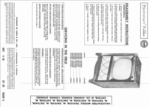 21KF521B Ch= B2000D; Hallicrafters, The; (ID = 2274403) Fernseh-E