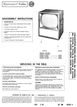 21T420B Ch= A1850D; Hallicrafters, The; (ID = 2730977) Television