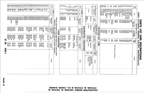 24K241B Ch= C1400D; Hallicrafters, The; (ID = 2682482) Television