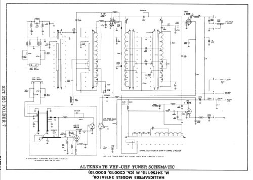 24TS610B Ch= C2001D; Hallicrafters, The; (ID = 2307930) Television