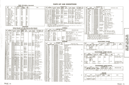 510; Hallicrafters, The; (ID = 1297554) Television