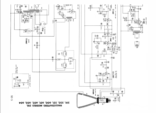 521; Hallicrafters, The; (ID = 1580157) Television