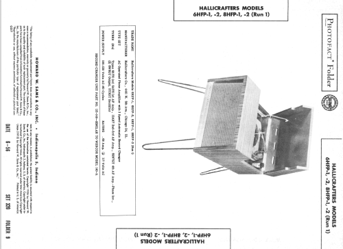 6HFP-2 ; Hallicrafters, The; (ID = 2262559) Sonido-V