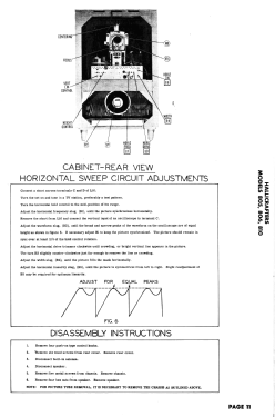 810C; Hallicrafters, The; (ID = 2933340) Television