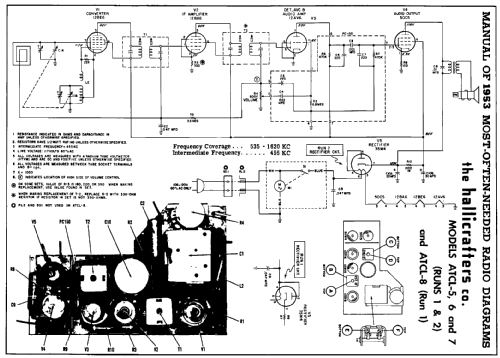 Atom ATCL-7; Hallicrafters, The; (ID = 162312) Radio