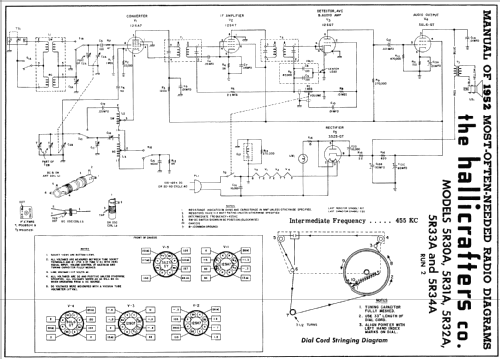 Continental 5R32A; Hallicrafters, The; (ID = 142768) Radio