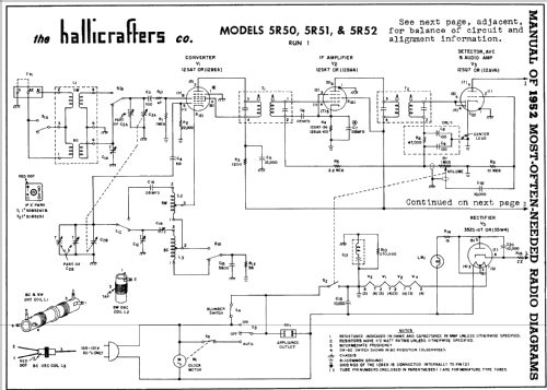 Continental 5R50; Hallicrafters, The; (ID = 142772) Radio