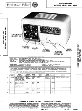 Continental 5R50; Hallicrafters, The; (ID = 3090757) Radio