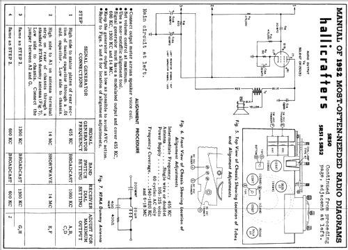 Continental 5R50; Hallicrafters, The; (ID = 142777) Radio