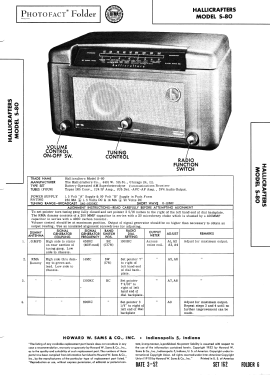 Defender S-80; Hallicrafters, The; (ID = 3031121) Radio