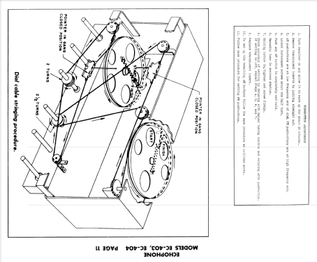 Echophone EC-404; Hallicrafters, The; (ID = 862136) Radio