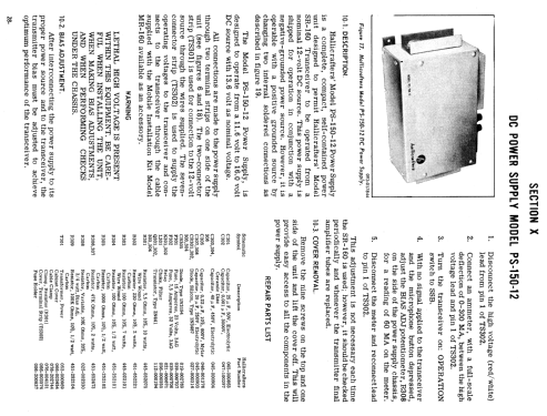 PS-150-12; Hallicrafters, The; (ID = 142977) Power-S