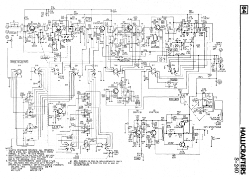 S-240; Hallicrafters, The; (ID = 2579513) Radio