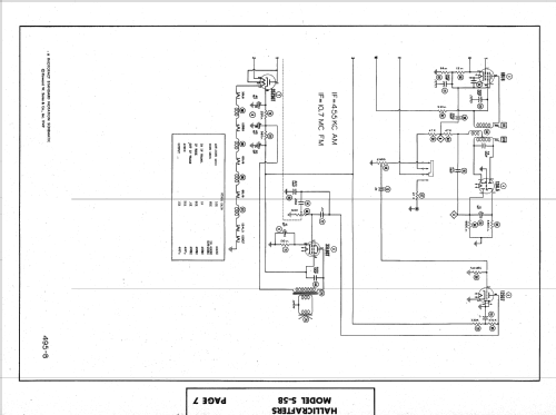 S-58; Hallicrafters, The; (ID = 1509487) Radio