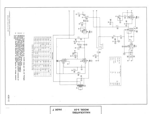 S-59; Hallicrafters, The; (ID = 1515781) Radio