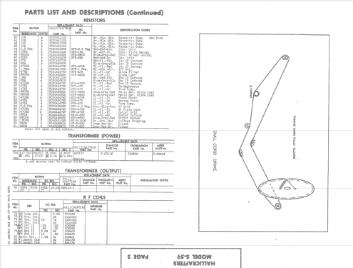 S-59; Hallicrafters, The; (ID = 1515786) Radio