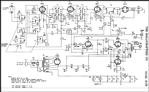 S-59; Hallicrafters, The; (ID = 288609) Radio