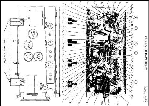 S-59; Hallicrafters, The; (ID = 288612) Radio