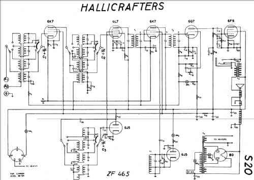 Sky Champion S-20; Hallicrafters, The; (ID = 18371) Amateur-R