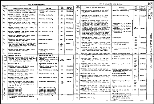 'Sky Courier ' RE-1; Hallicrafters, The; (ID = 288279) Radio