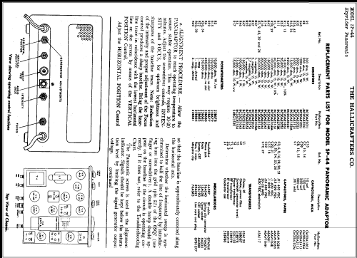 Skyrider Panoramic SP-44; Hallicrafters, The; (ID = 386180) Misc
