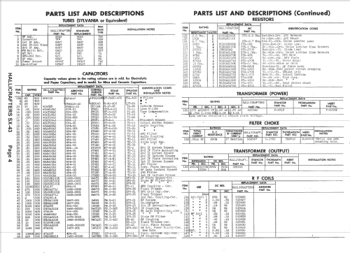 SX-43; Hallicrafters, The; (ID = 1396798) Amateur-R