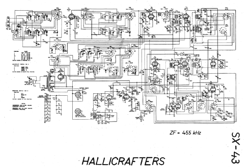 SX-43; Hallicrafters, The; (ID = 18401) Amateur-R