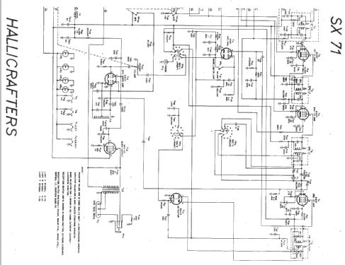 SX-71; Hallicrafters, The; (ID = 18408) Amateur-R