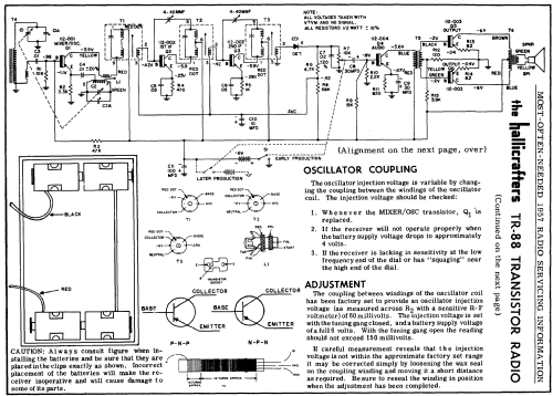 TR-88; Hallicrafters, The; (ID = 130557) Radio