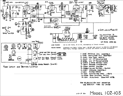 102 ; Halson Radio Mfg. Co (ID = 424709) Radio