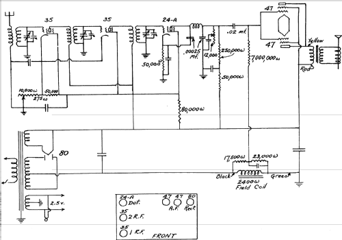 610 Early; Halson Radio Mfg. Co (ID = 426579) Radio