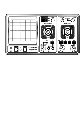 Oscilloscope HM 103-2; HAMEG GmbH, (ID = 3056347) Equipment