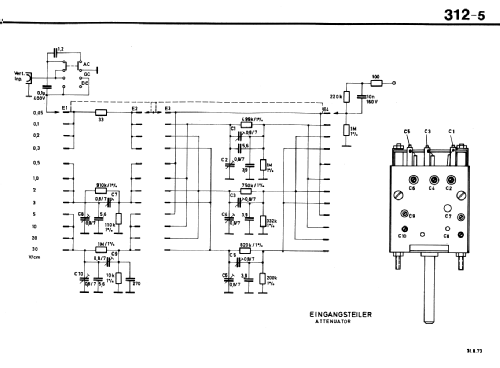 Oscilloscope HM 312-5; HAMEG GmbH, (ID = 584218) Equipment