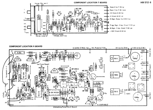 Oscilloscope HM512-6; HAMEG GmbH, (ID = 673804) Equipment